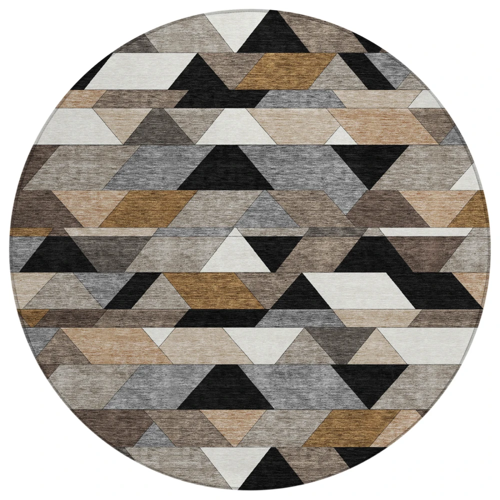 Chantille ACN2526 Black 8' x 8' Rug