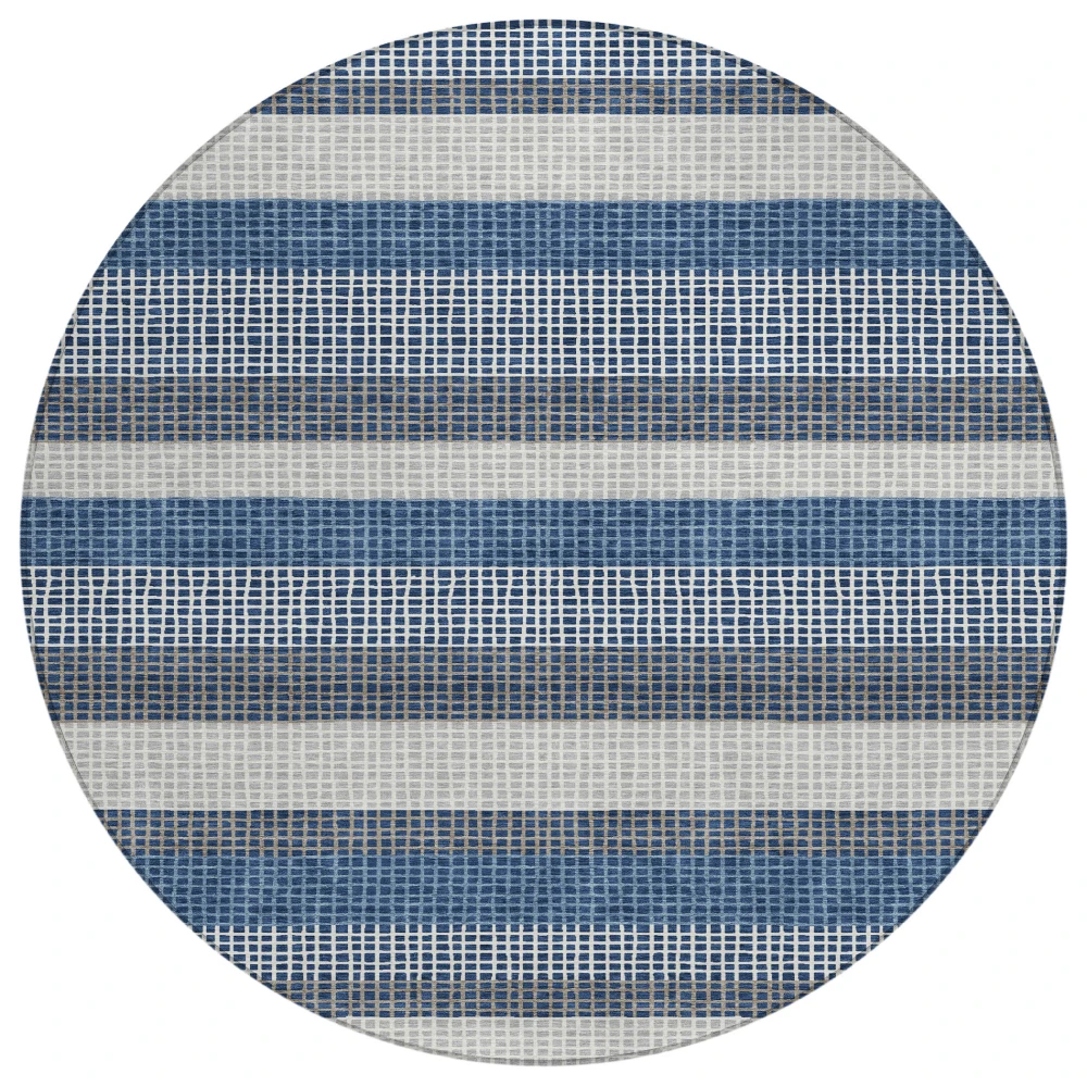Chantille ACN2530 Navy 8' x 8' Rug