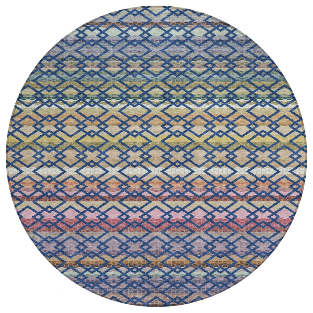 Chantille ACN2531 Navy 8' x 8' Rug