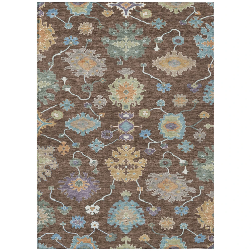 Chantille ACN2532 Chocolate 5' x 7'6