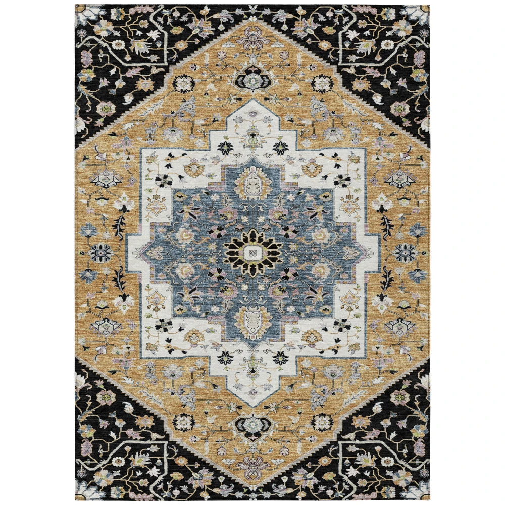 Chantille ACN2533 Black 5' x 7'6