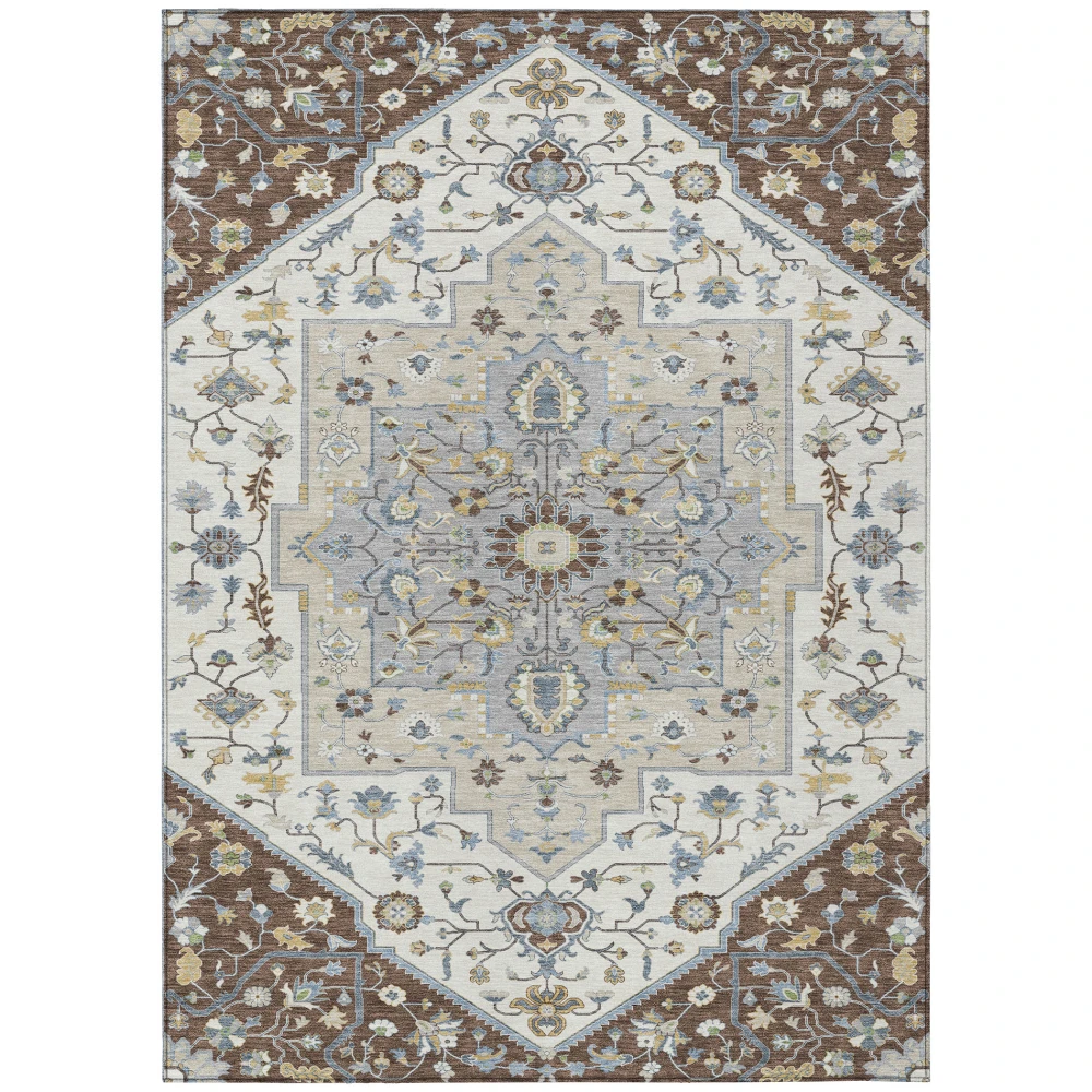 Chantille ACN2533 Chocolate 5' x 7'6