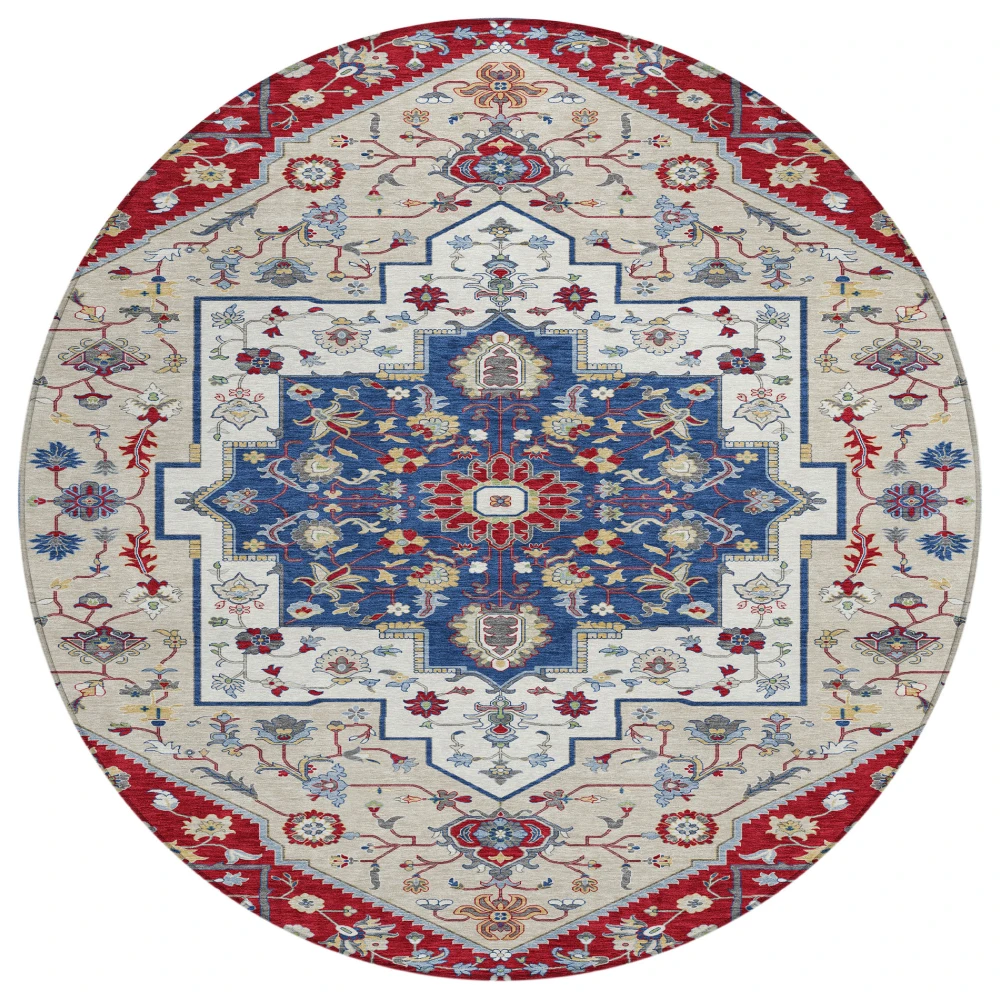 Chantille ACN2533 Red 8' x 8' Rug