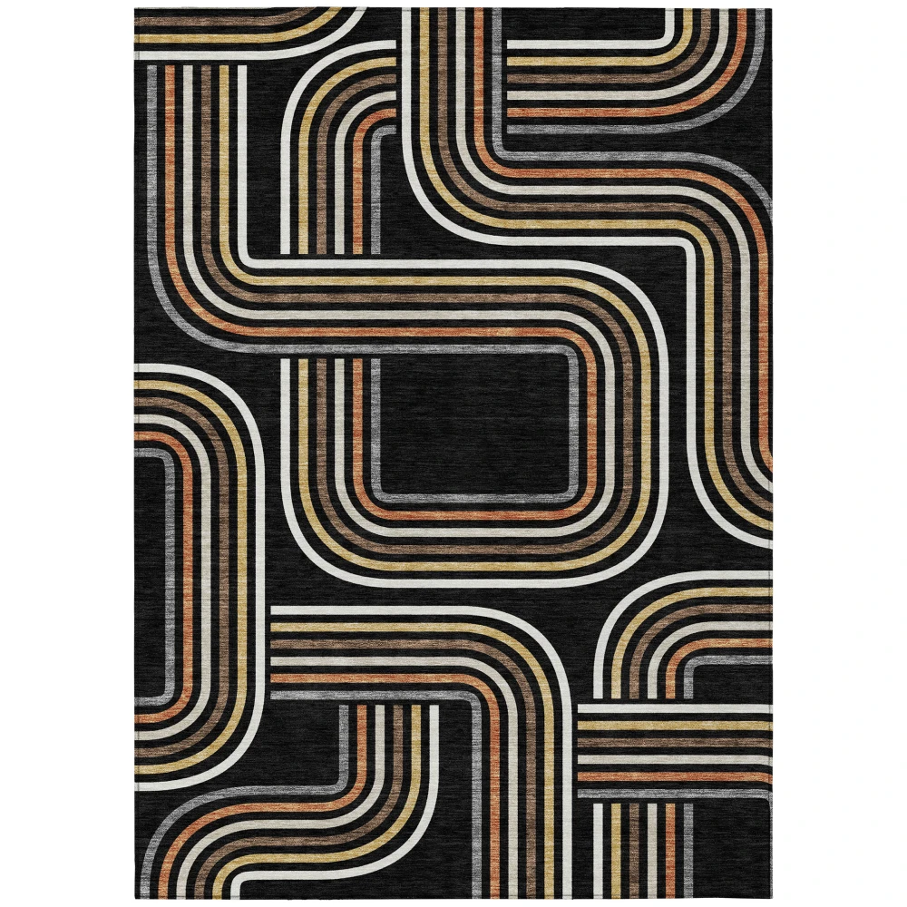 Chantille ACN2535 Black 9' x 12' Rug