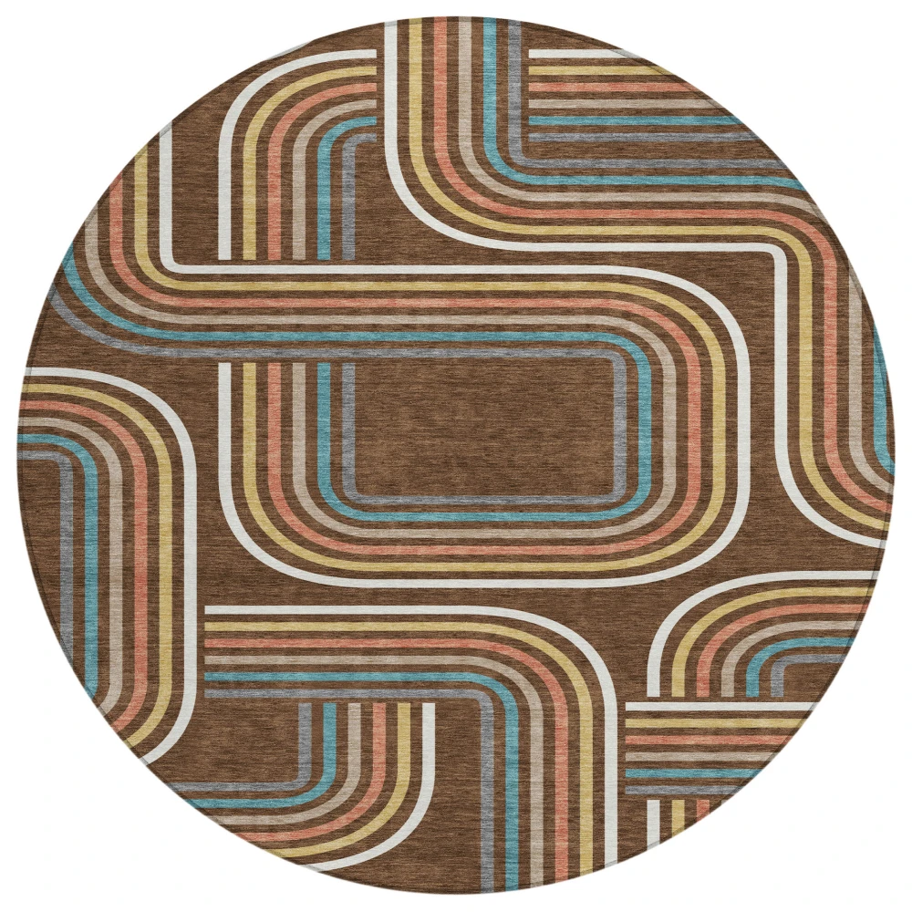Chantille ACN2535 Chocolate 8' x 8' Rug