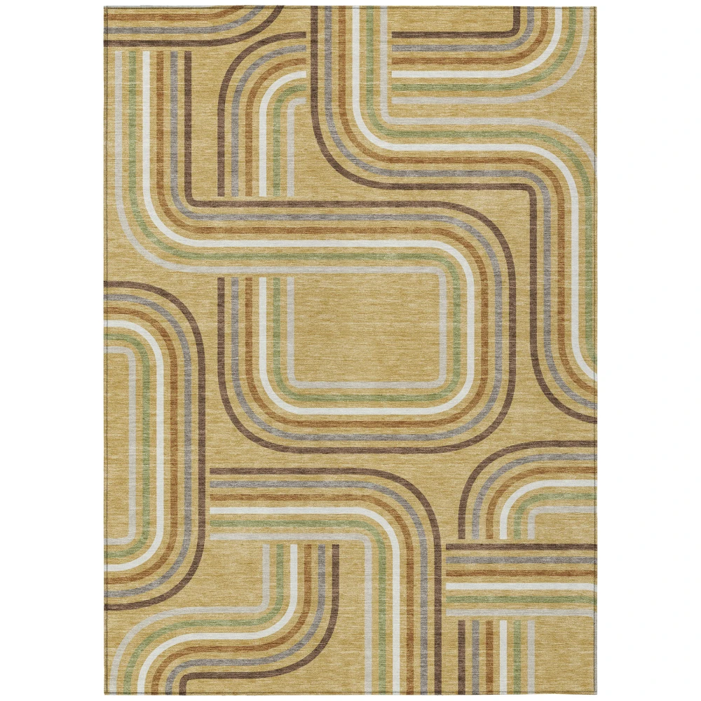 Chantille ACN2535 Gold 5' x 7'6