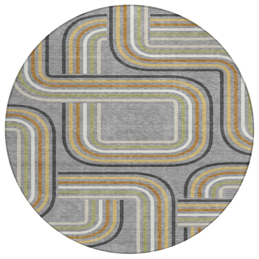 Chantille ACN2535 Gray 8' x 8' Rug