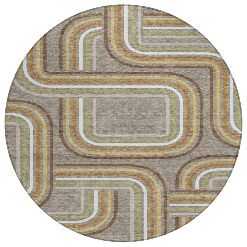 Chantille ACN2535 Taupe 8' x 8' Rug