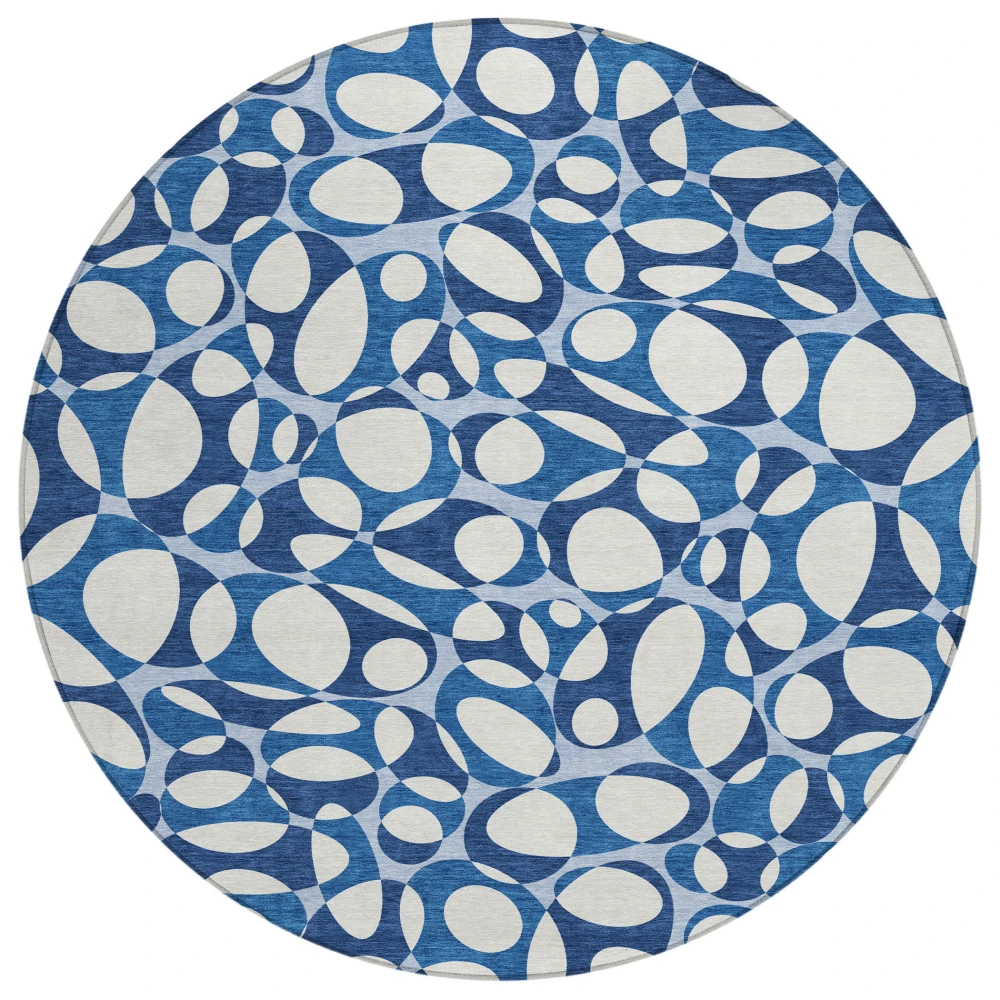 Chantille ACN2536 Blue 8' x 8' Rug