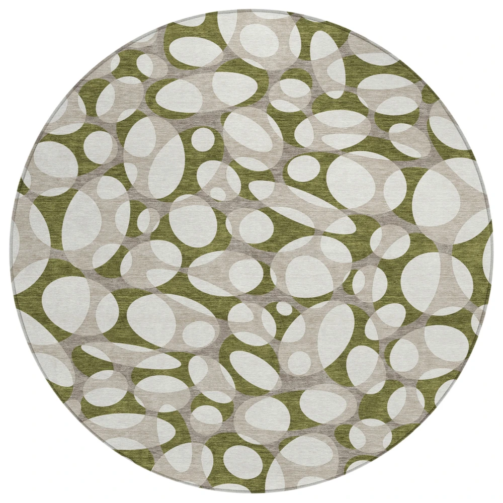 Chantille ACN2536 Olive 8' x 8' Rug