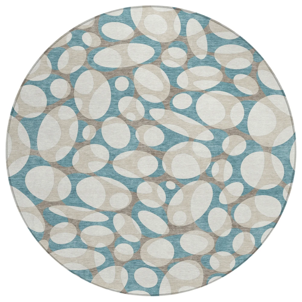 Chantille ACN2536 Teal 8' x 8' Rug