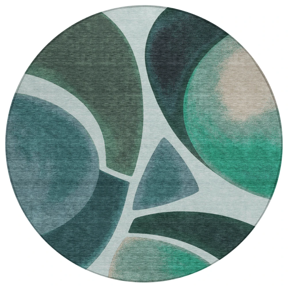 Chantille ACN2537 Teal 8' x 8' Rug
