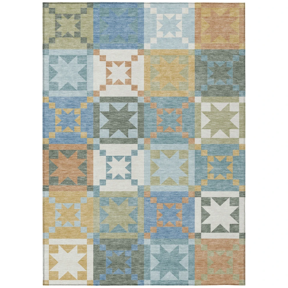 Chantille ACN2538 Blue 5' x 7'6