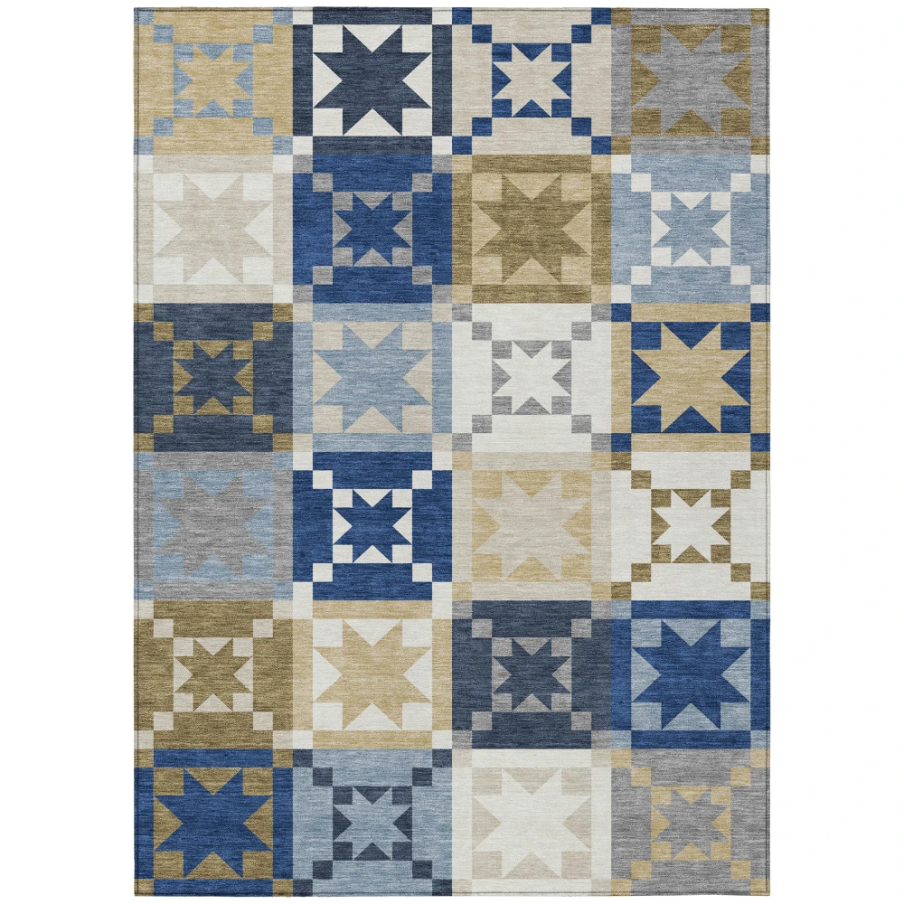 Chantille ACN2538 Navy 5' x 7'6