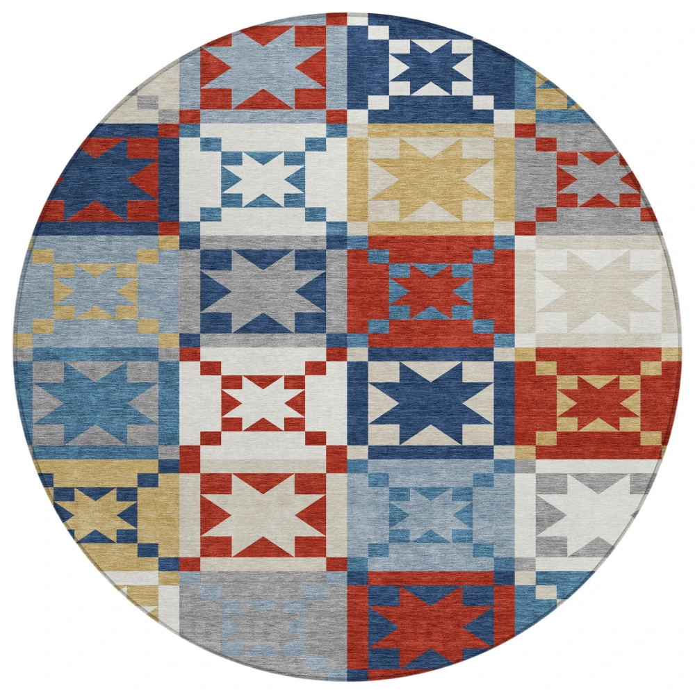Chantille ACN2538 Red 8' x 8' Rug