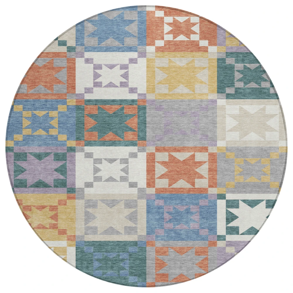 Chantille ACN2538 Silver 8' x 8' Rug
