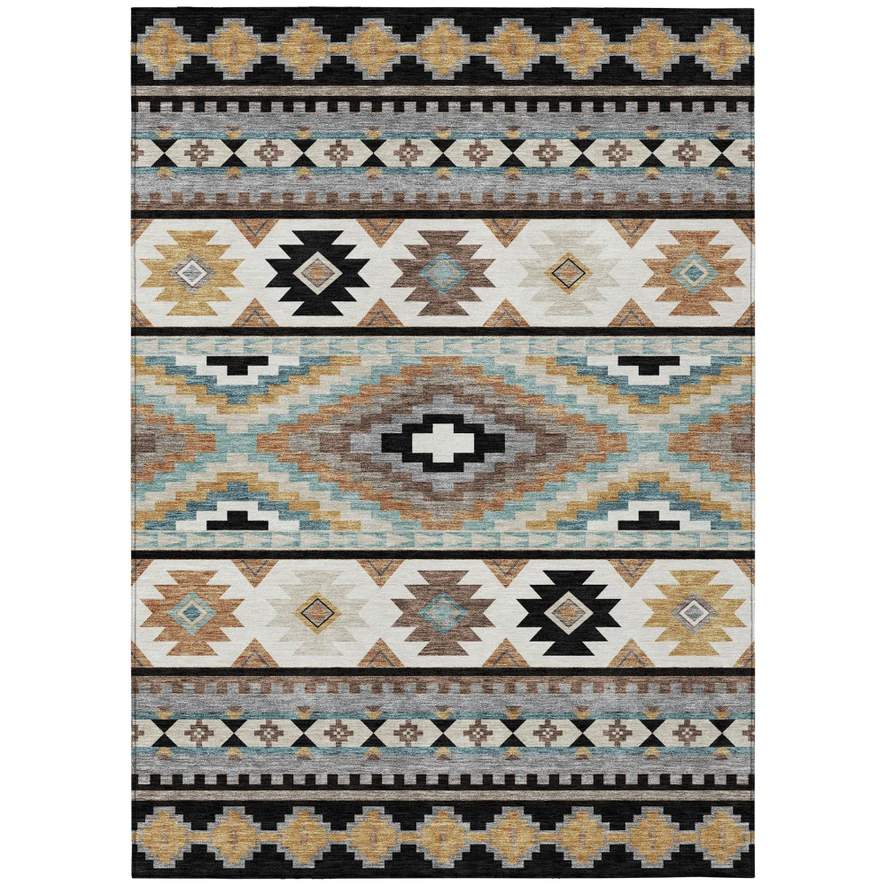 Chantille ACN2539 Black 3' x 5' Rug
