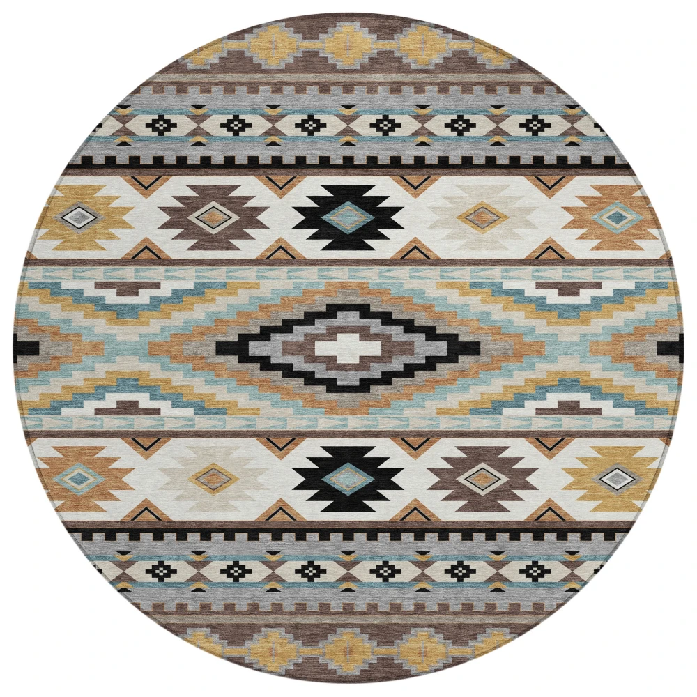 Chantille ACN2539 Chocolate 8' x 8' Rug