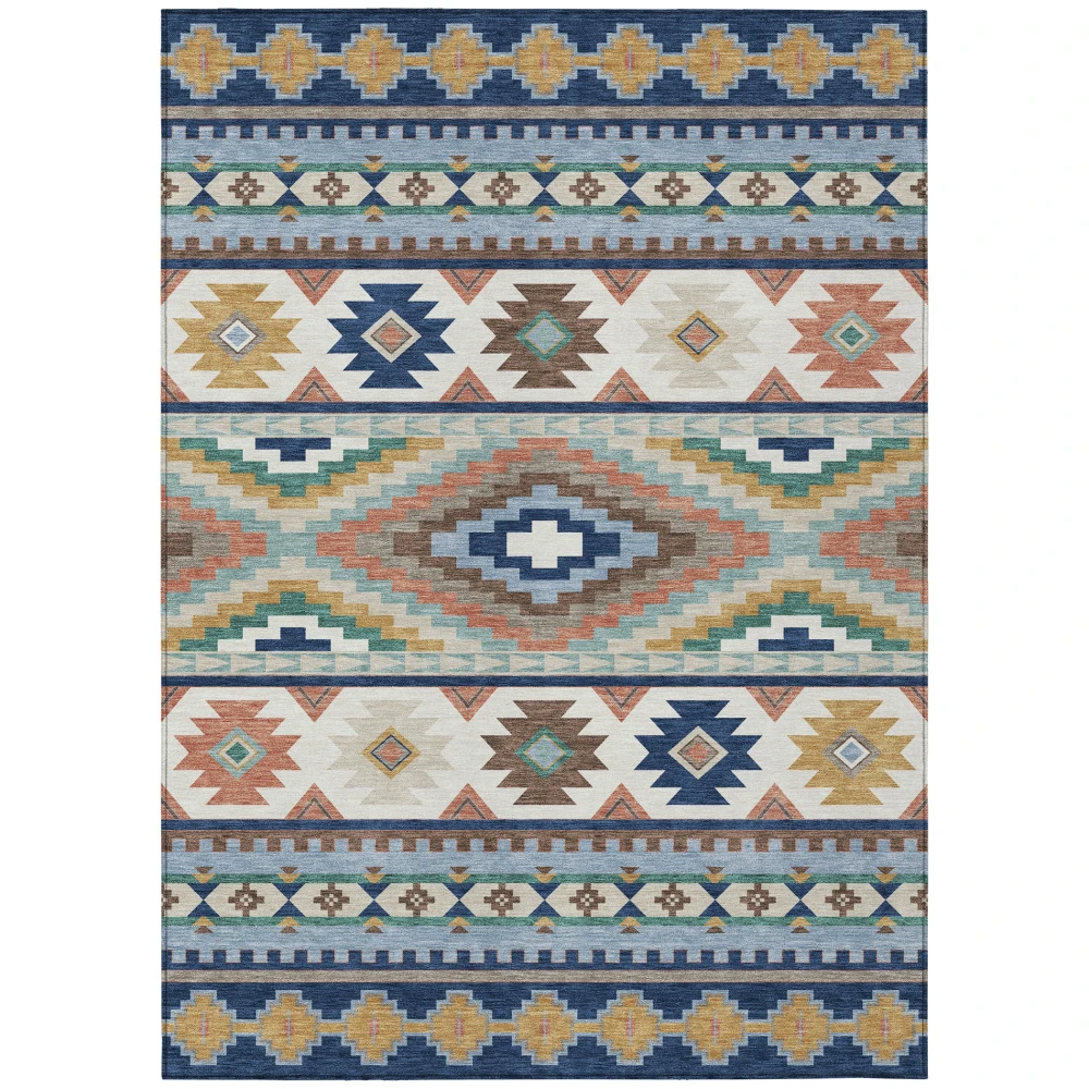 Chantille ACN2539 Navy 3' x 5' Rug