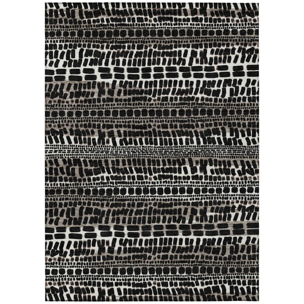 Chantille ACN2540 Black 5' x 7'6