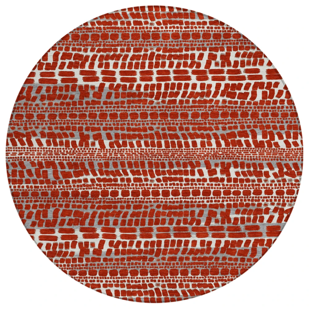 Chantille ACN2540 Red 8' x 8' Rug