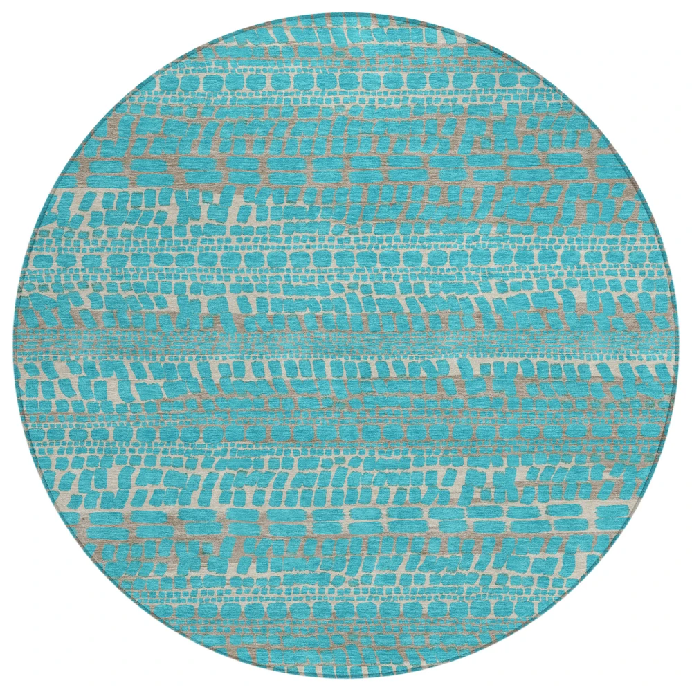 Chantille ACN2540 Teal 8' x 8' Rug