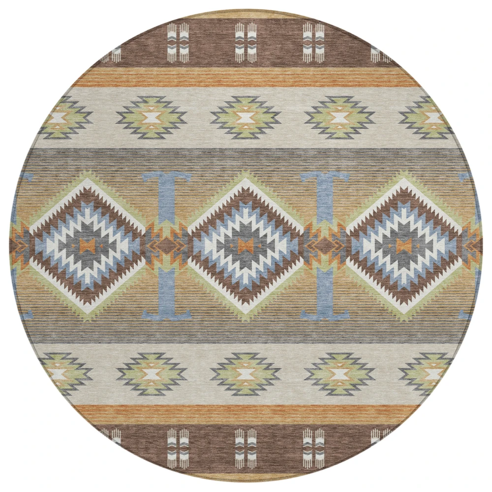 Chantille ACN2541 Chocolate 8' x 8' Rug