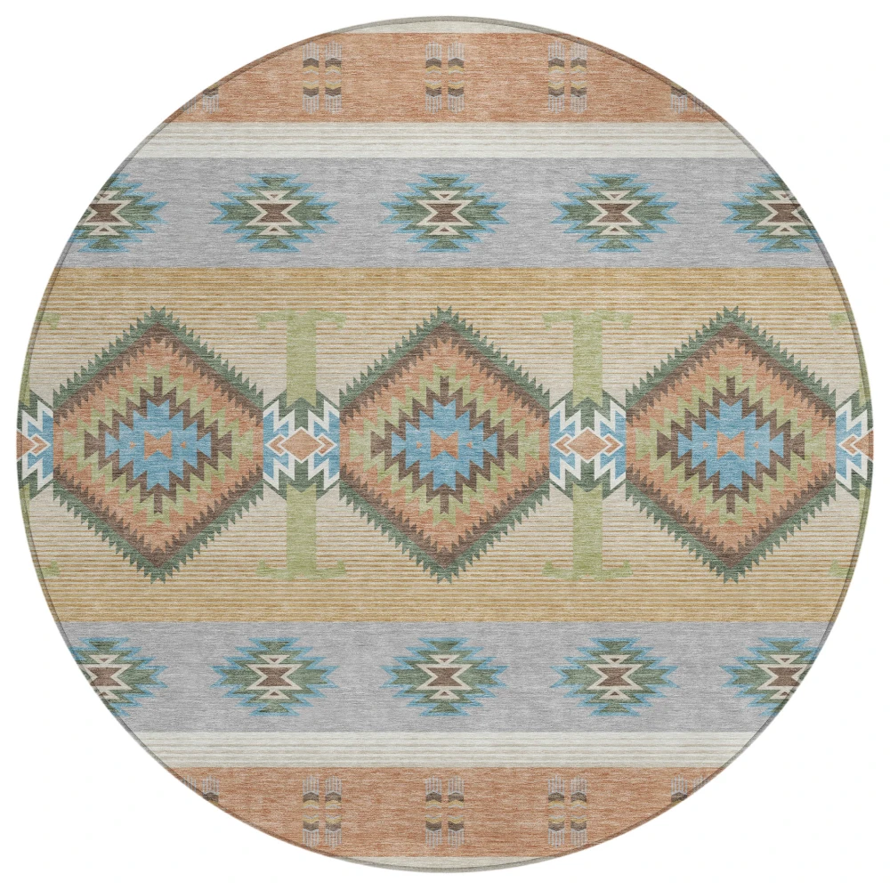 Chantille ACN2541 Copper 8' x 8' Rug