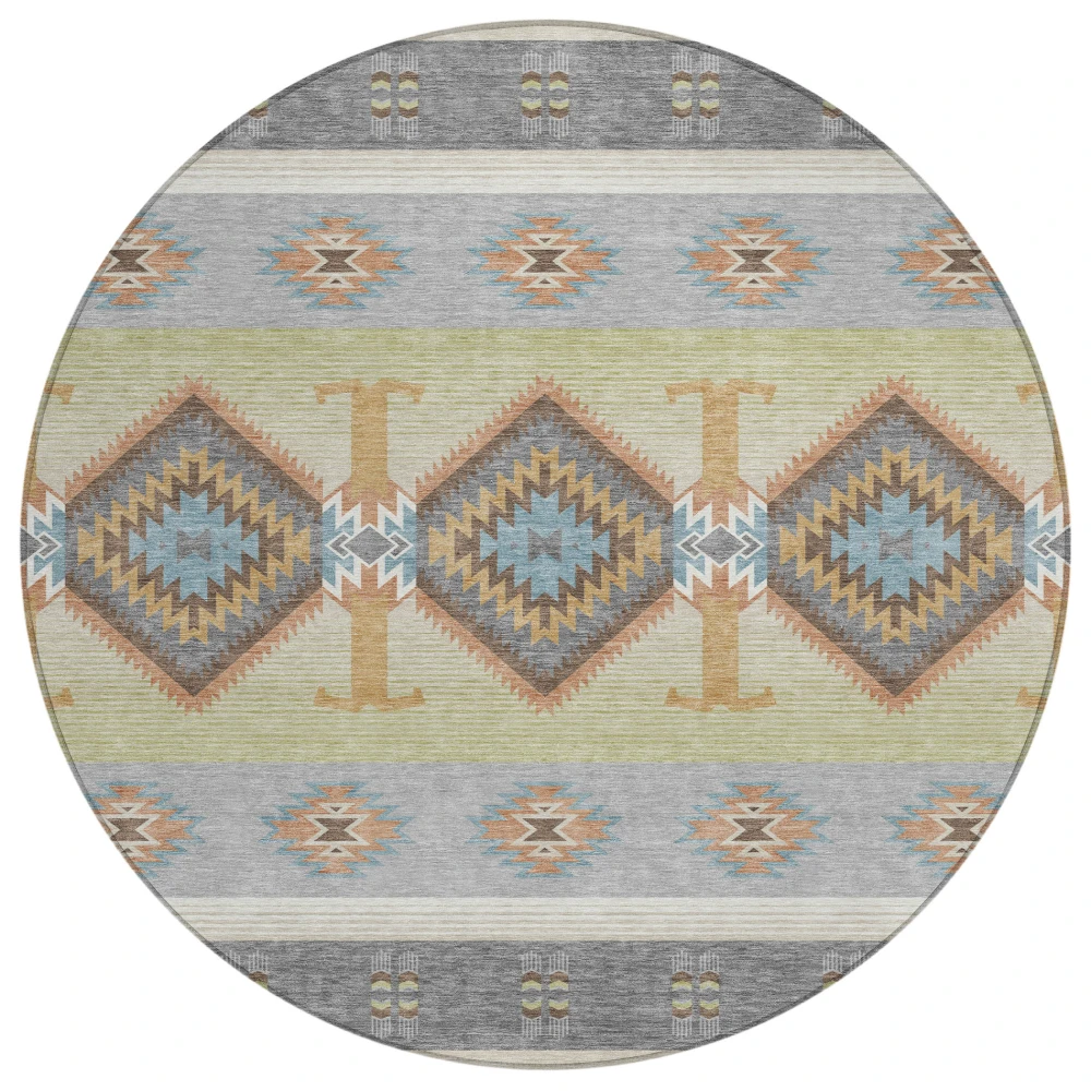 Chantille ACN2541 Gray 8' x 8' Rug