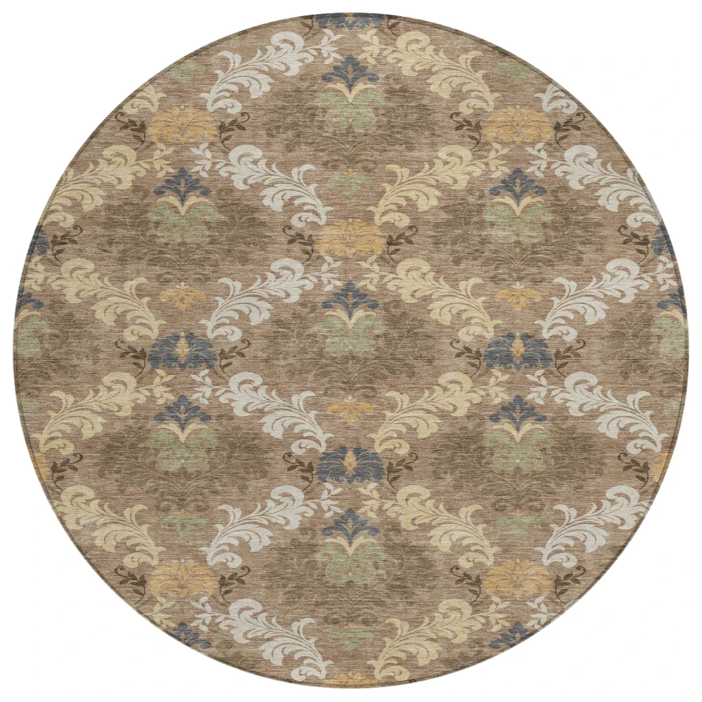 Chantille ACN2544 Brown 8' x 8' Rug