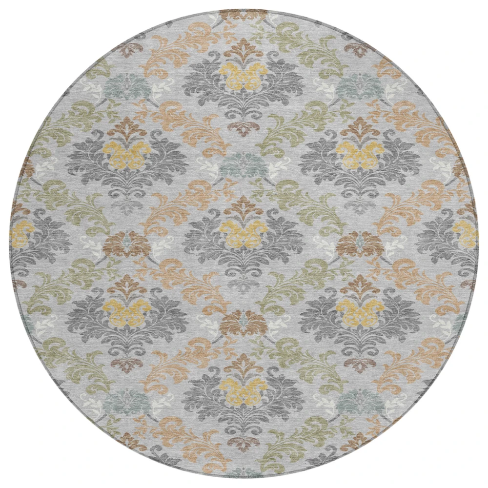 Chantille ACN2544 Silver 8' x 8' Rug