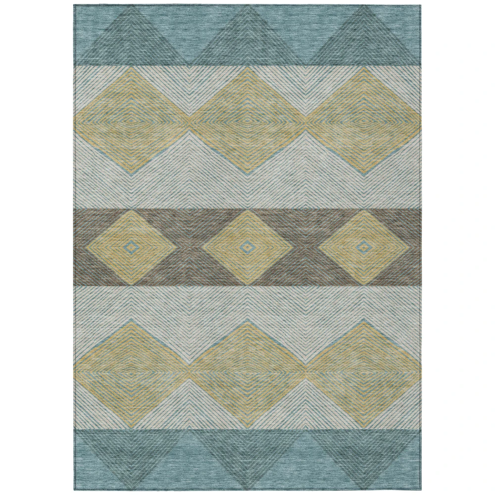 Chantille ACN2545 Teal 3' x 5' Rug