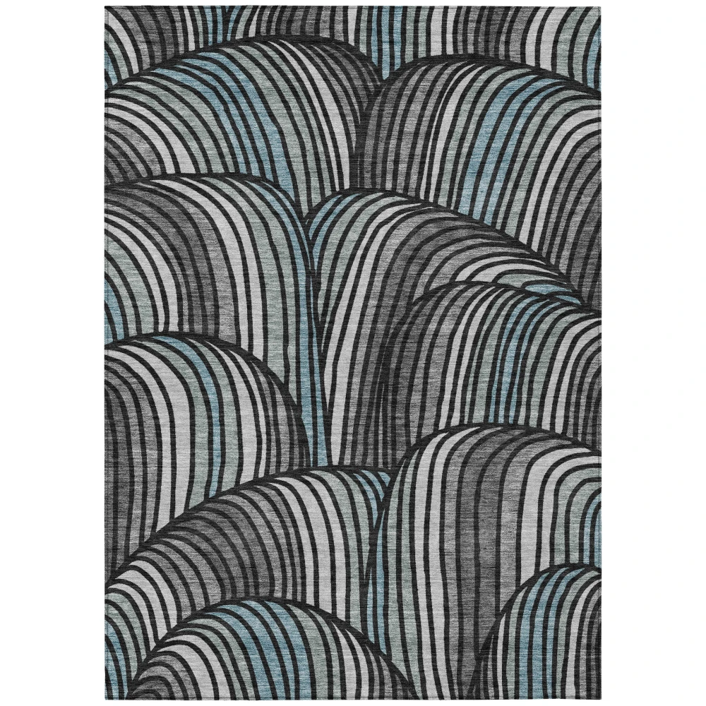 Chantille ACN2546 Black 5' x 7'6