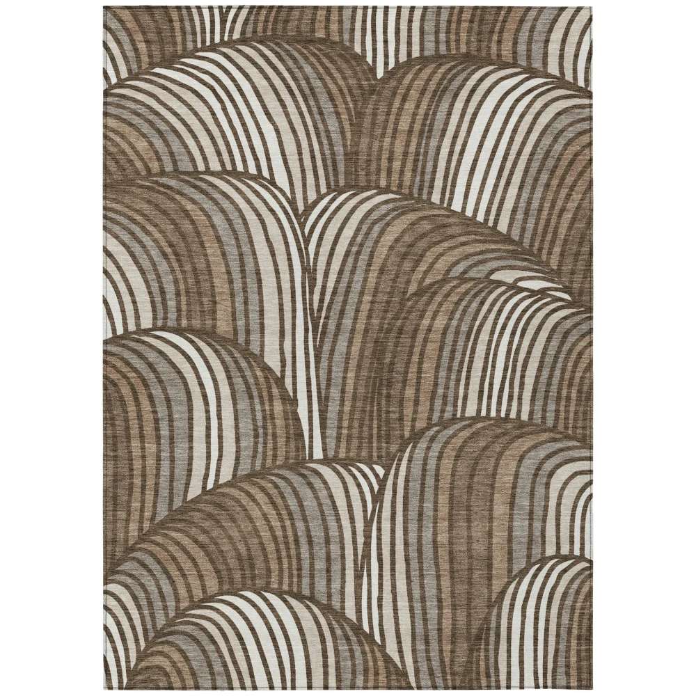 Chantille ACN2546 Chocolate 5' x 7'6