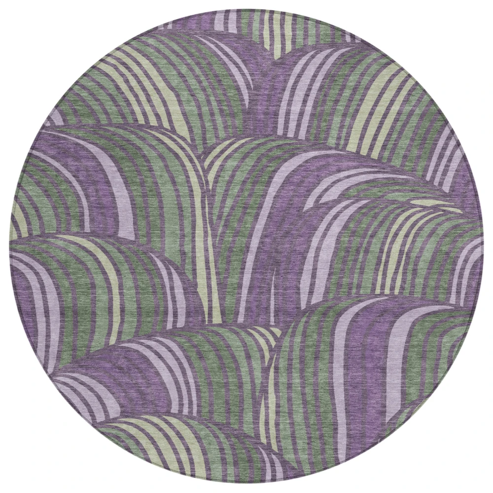 Chantille ACN2546 Plum 8' x 8' Rug