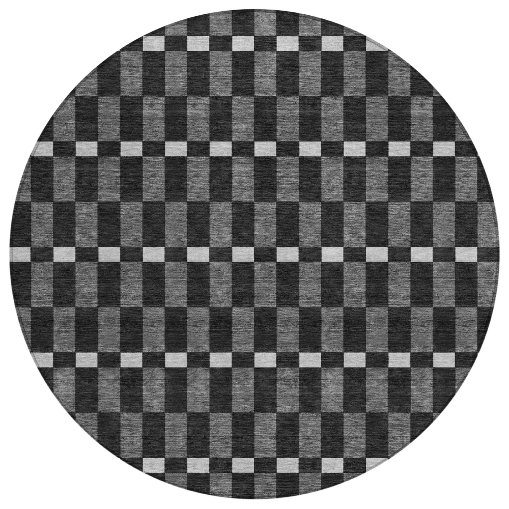 Chantille ACN2547 Black 8' x 8' Rug