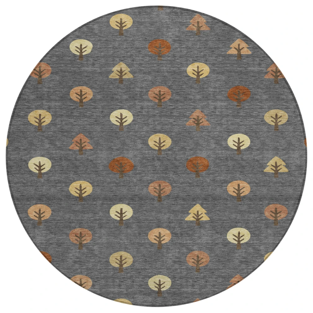 Chantille ACN2550 Charcoal 8' x 8' Rug