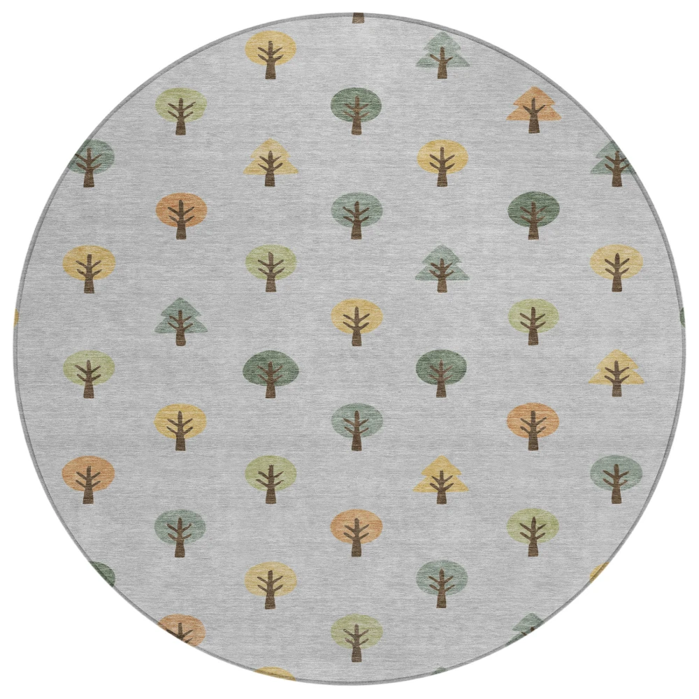 Chantille ACN2550 Silver 8' x 8' Rug