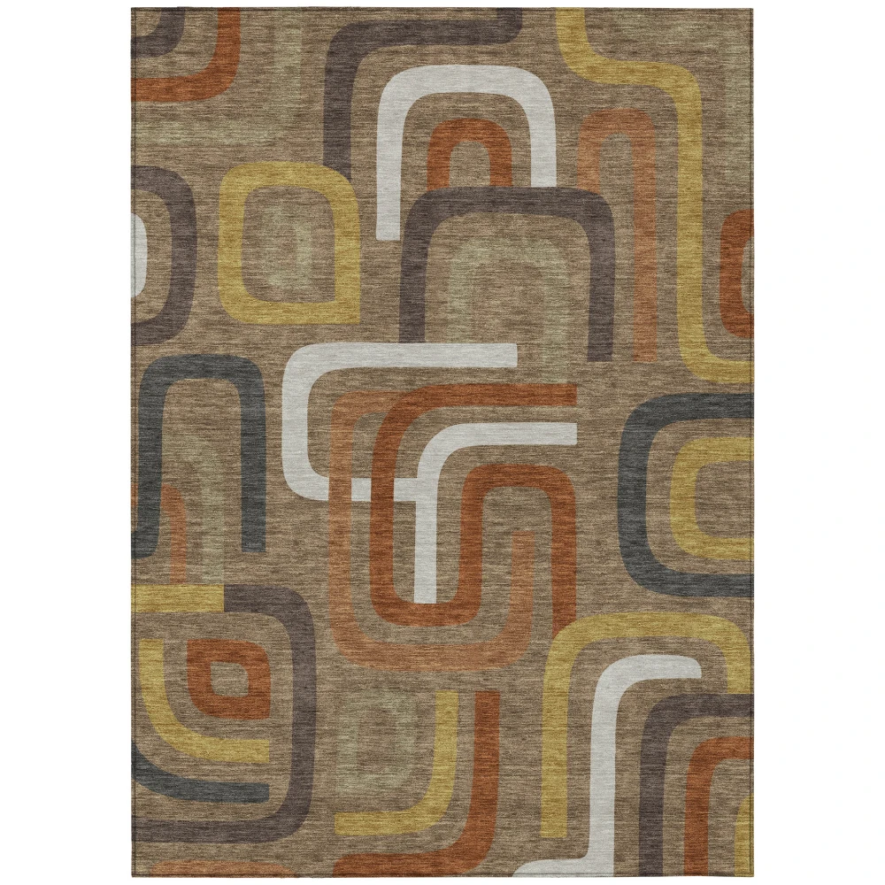 Chantille ACN2551 Coffee 5' x 7'6