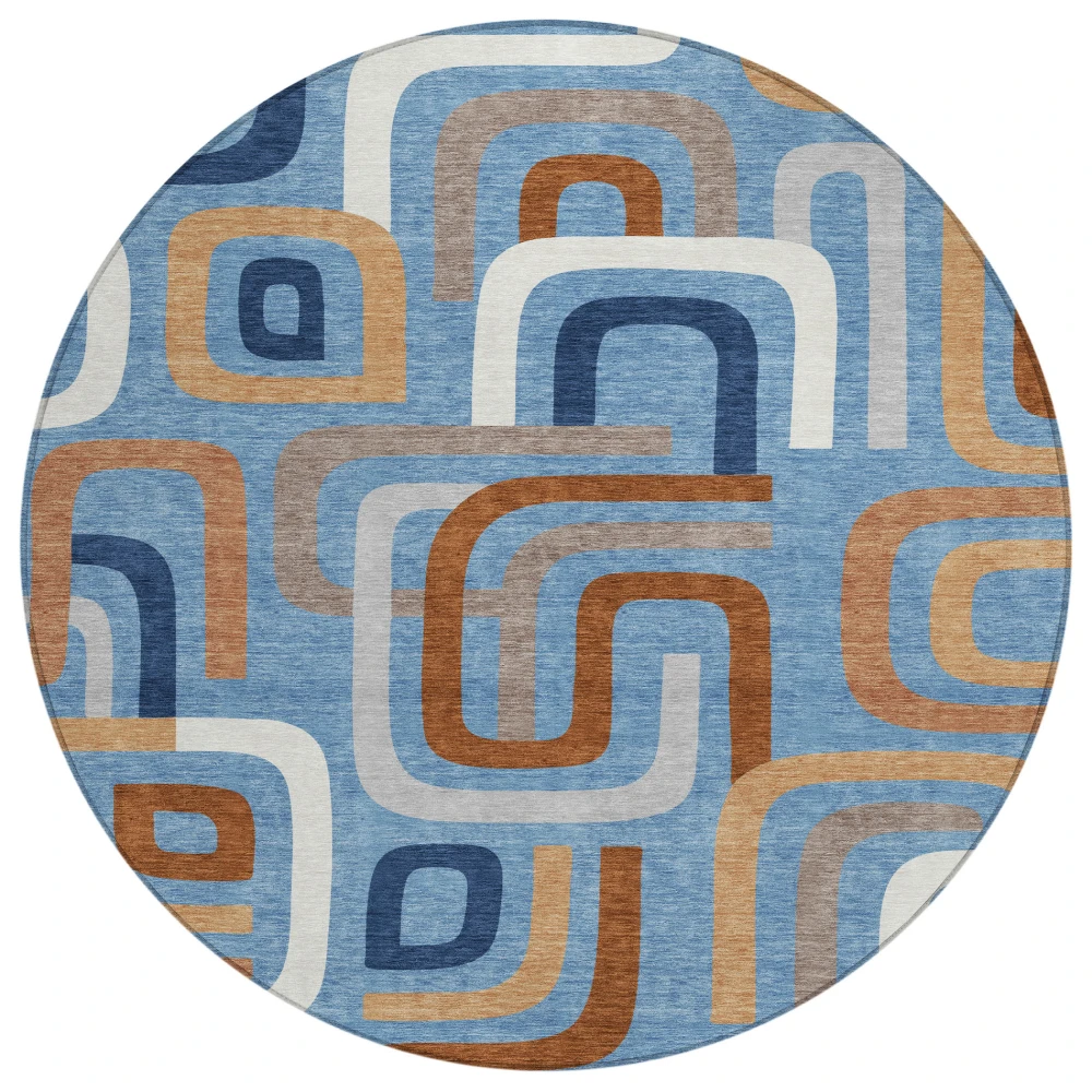Chantille ACN2551 Denim 8' x 8' Rug