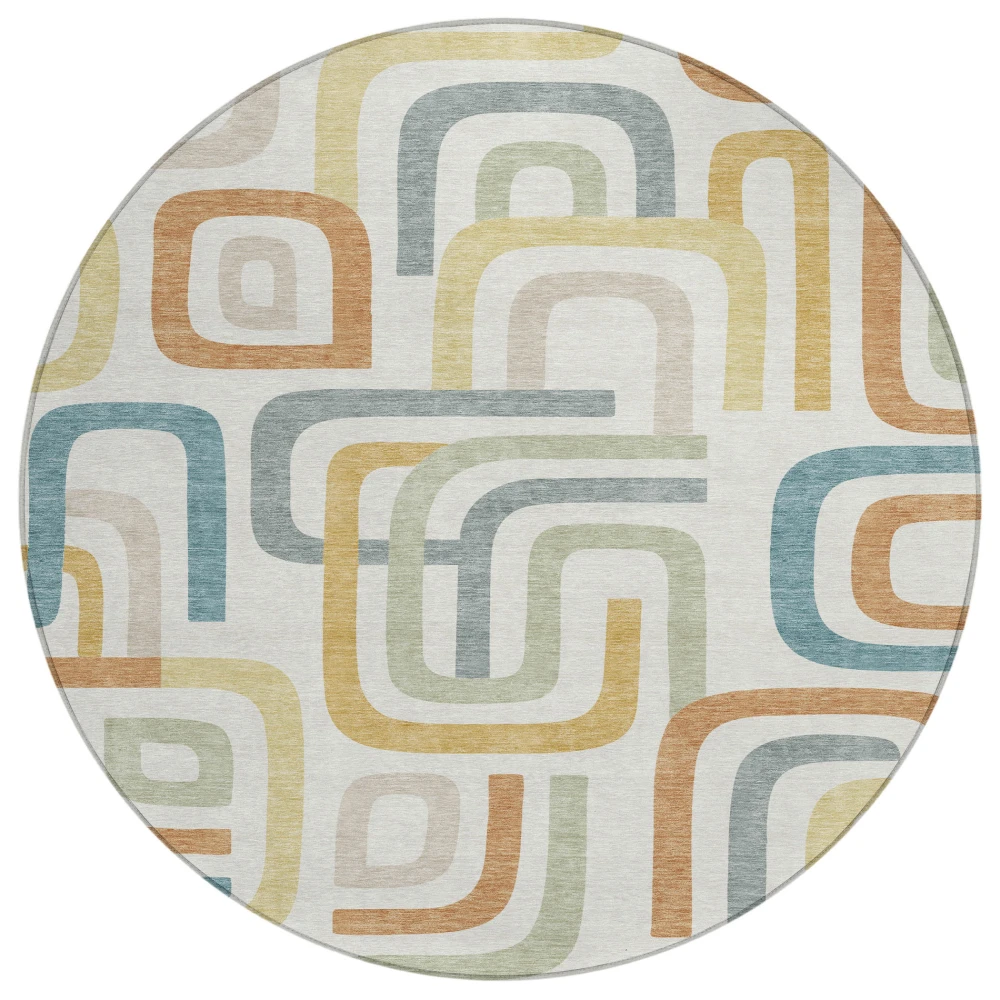 Chantille ACN2551 Ivory 8' x 8' Rug