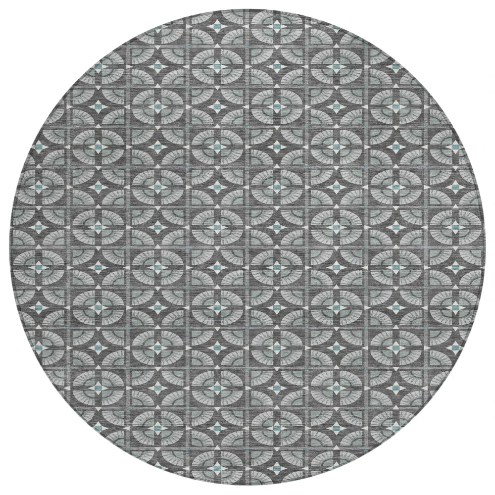 Chantille ACN2552 Charcoal 8' x 8' Rug