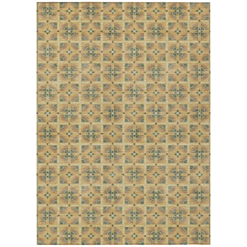 Chantille ACN2552 Gold 5' x 7'6