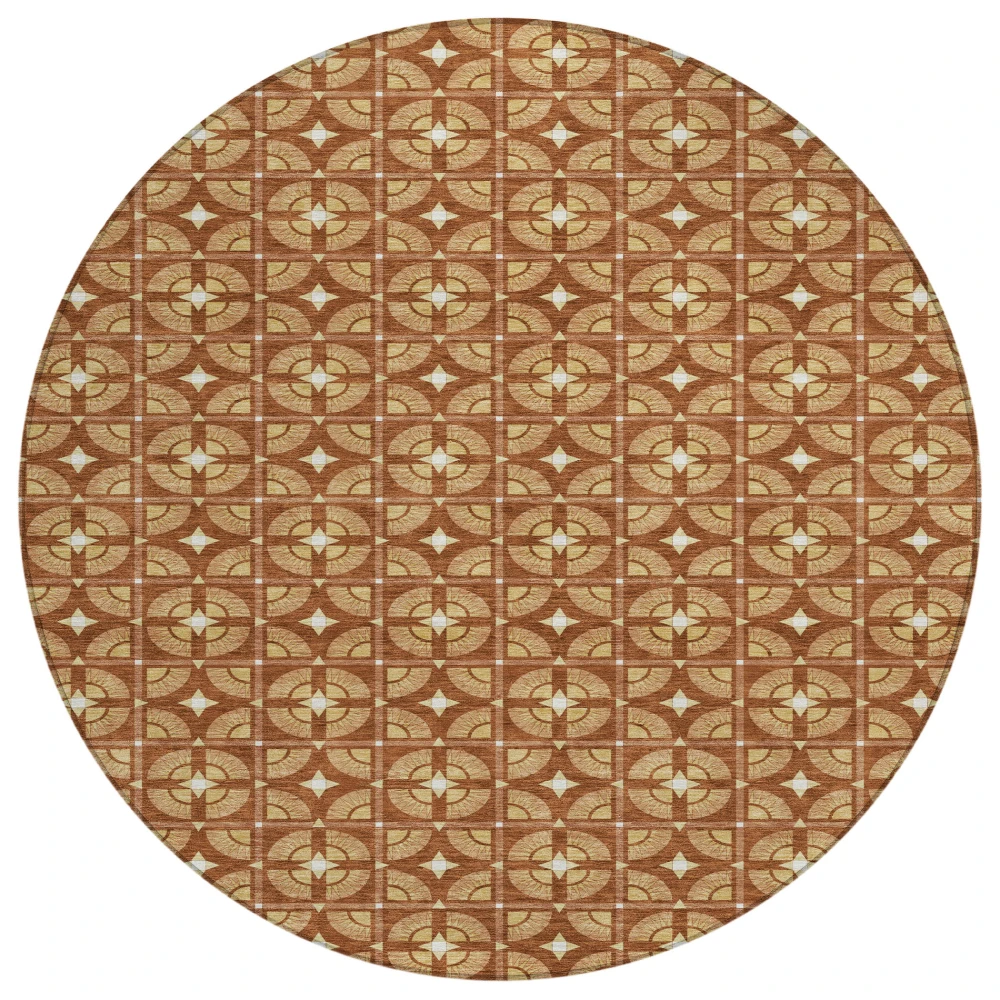 Chantille ACN2552 Paprika 8' x 8' Rug