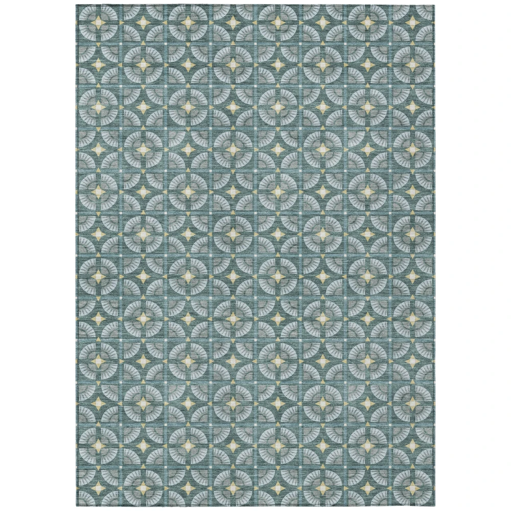 Chantille ACN2552 Teal 5' x 7'6