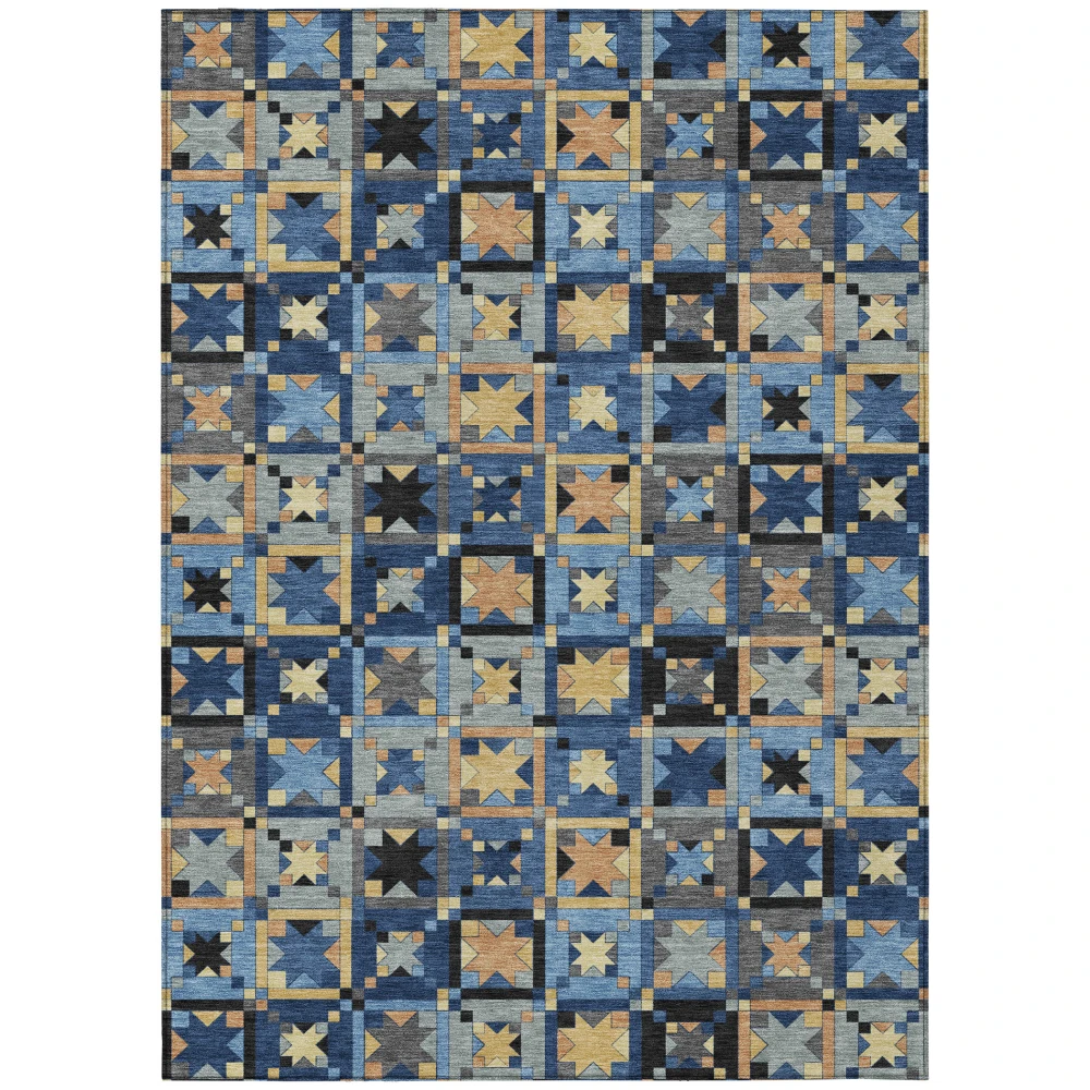 Chantille ACN2553 Navy 5' x 7'6