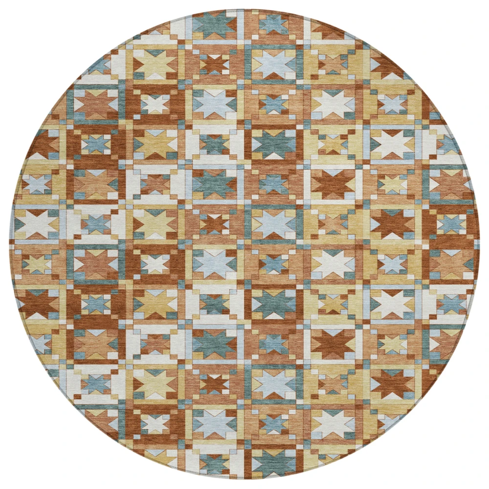 Chantille ACN2553 Paprika 8' x 8' Rug
