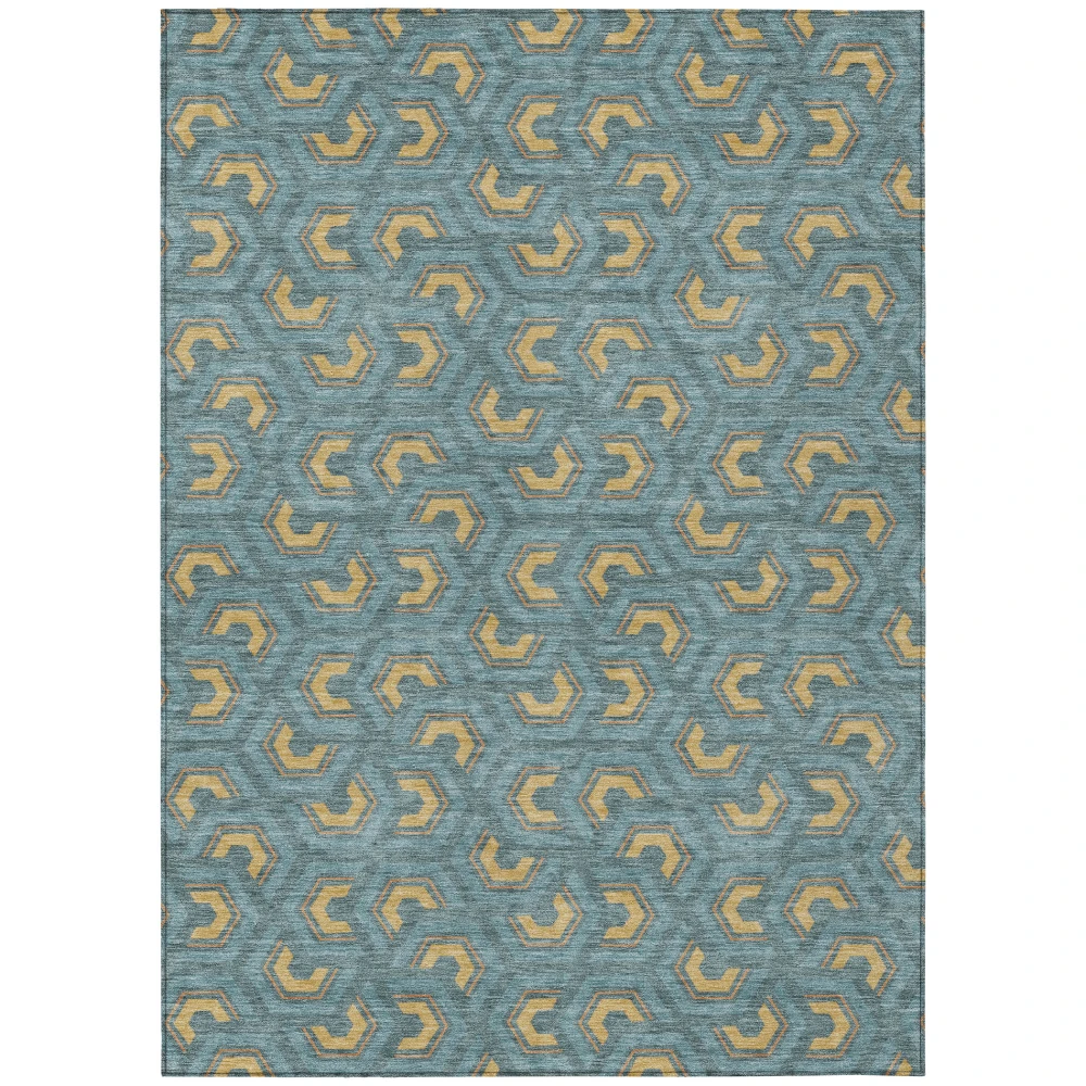 Chantille ACN2554 Teal 9' x 12' Rug