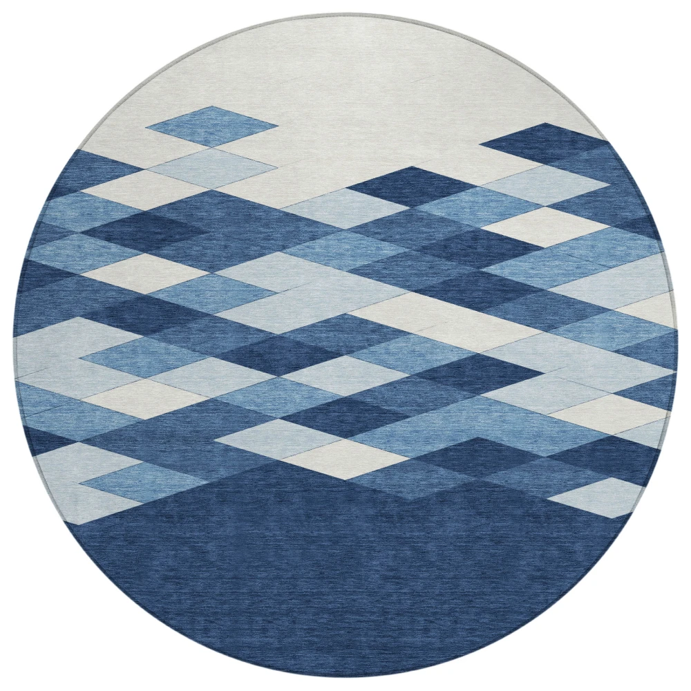 Chantille ACN2555 Navy 8' x 8' Rug
