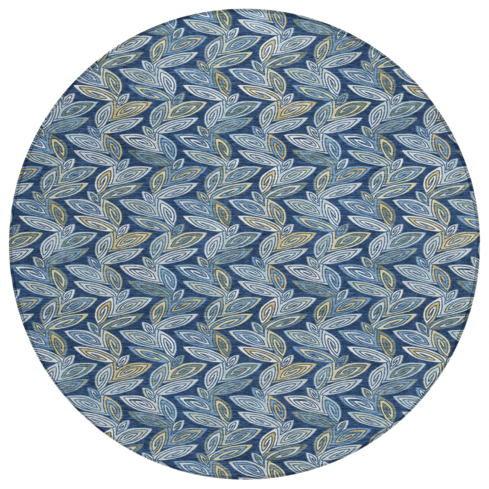 Chantille ACN2557 Navy 8' x 8' Rug